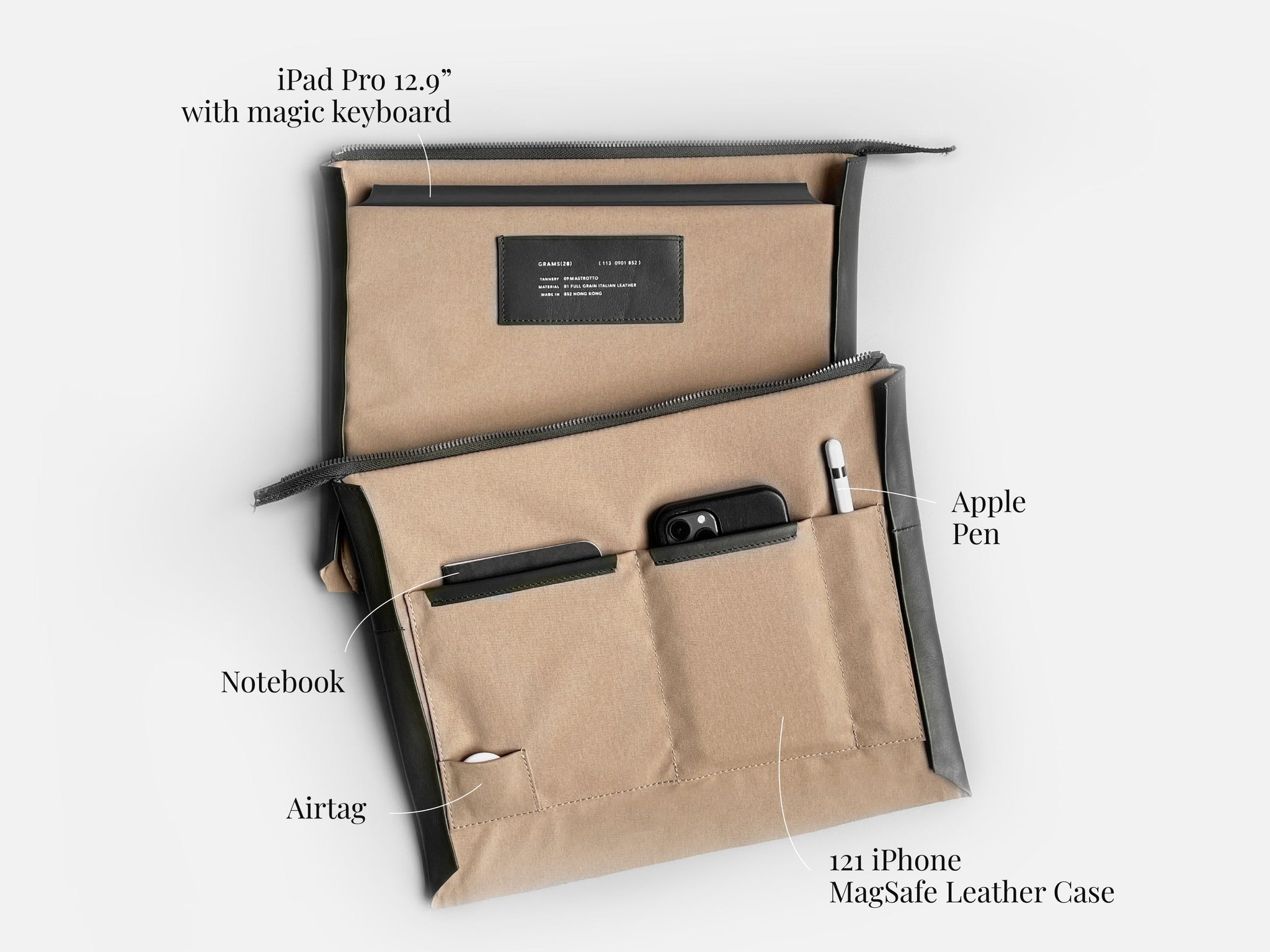 113 Leather Folio | Nappa
