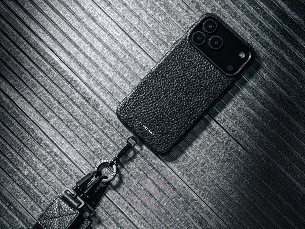 Black Pebbled
