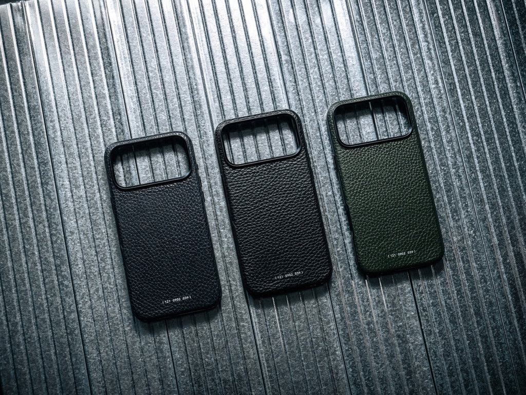 Black Pebbled